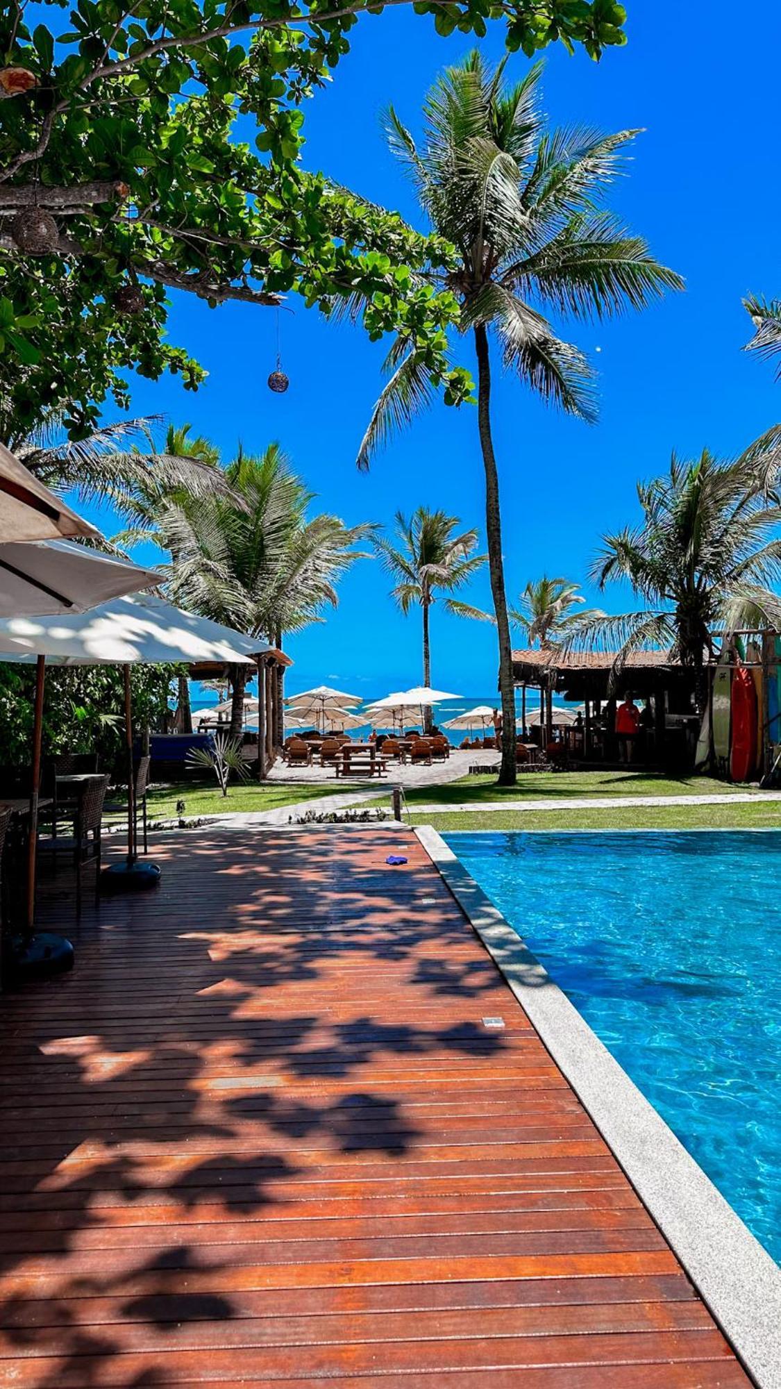 Pousada Villa Zena - Frente Ao Mar - Pe Na Areia Porto Seguro Exterior foto