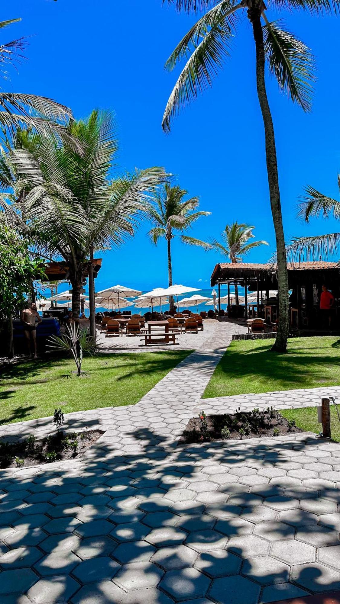 Pousada Villa Zena - Frente Ao Mar - Pe Na Areia Porto Seguro Exterior foto