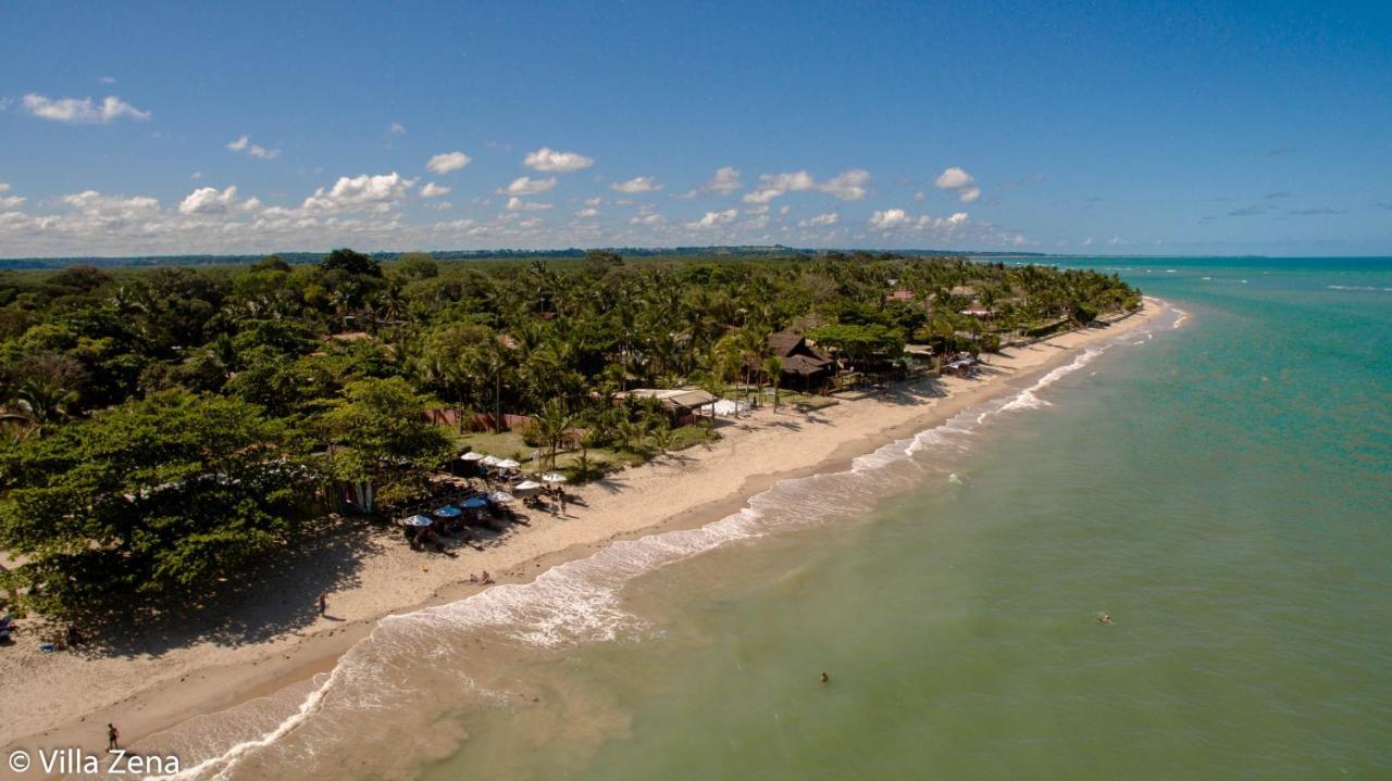 Pousada Villa Zena - Frente Ao Mar - Pe Na Areia Porto Seguro Exterior foto